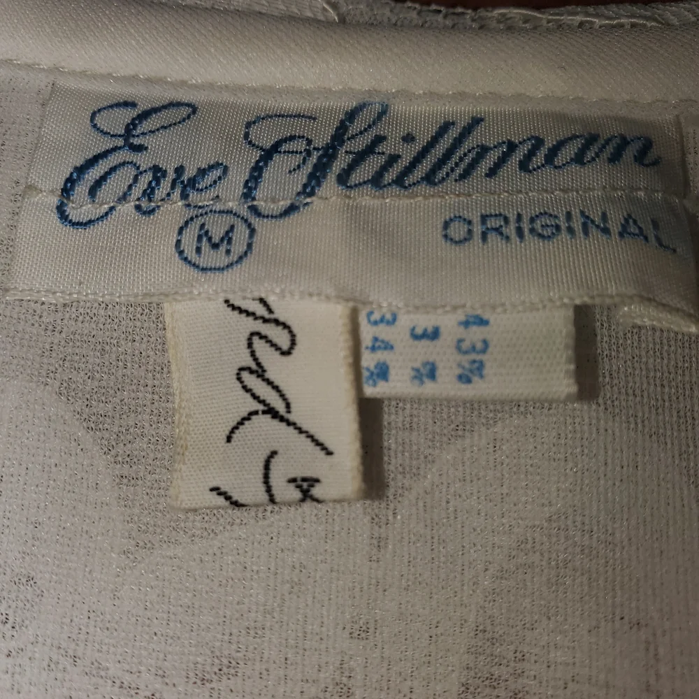 Vintage 50's Eve Stillman For Lord And Taylor Ivory Lace Dressing Gown Size M - Picture 2 of 7